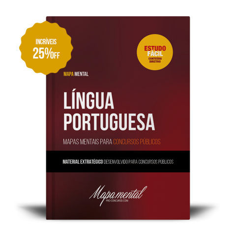 Mapa Mental De Língua Portuguesa Para Concursos Públicos